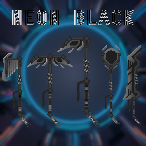 Neon Black Set