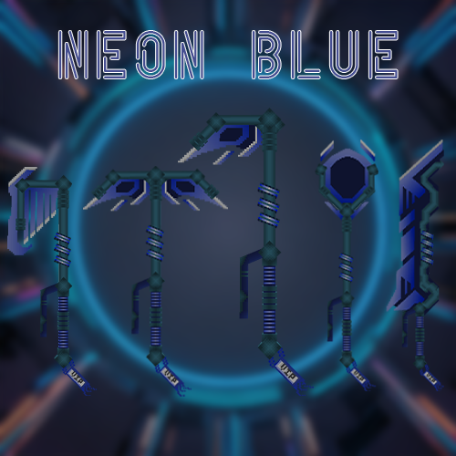 Neon Blue Set